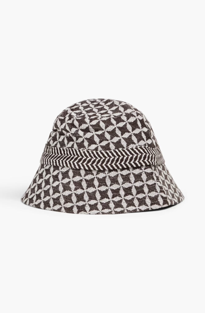 Summery Copenhagen brown bucket hat