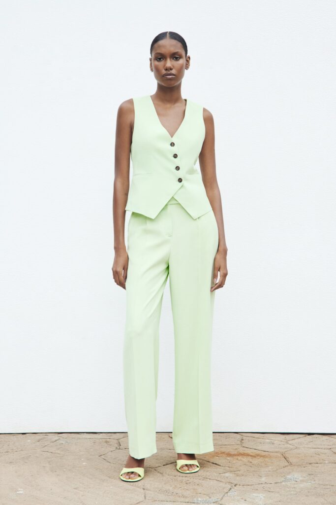 Light green Zara waistcoat