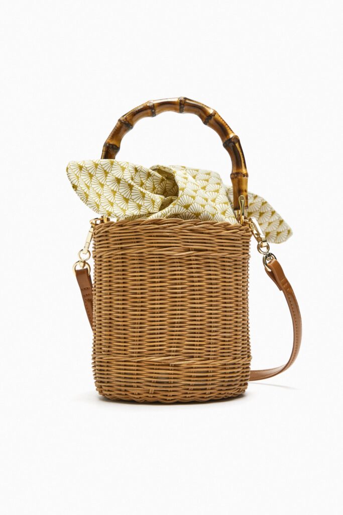 Zara basket bag