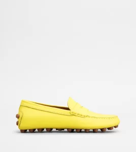 Yellow loafers from TOD’S