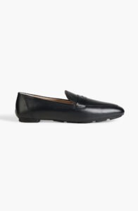 Women’s black loafers by STUART WEITZMAN