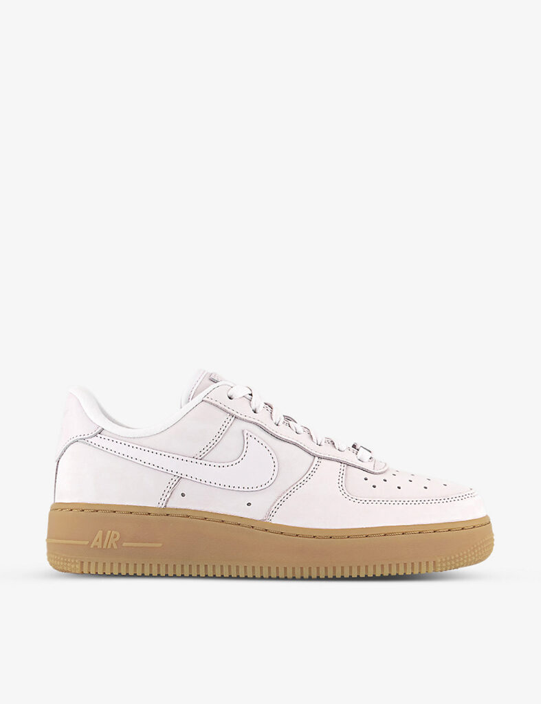 White Nike Air Force 1s for women
