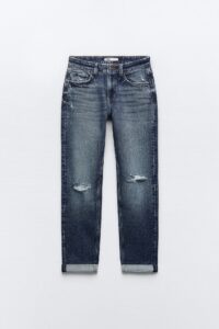 Low rise jeans from Zara