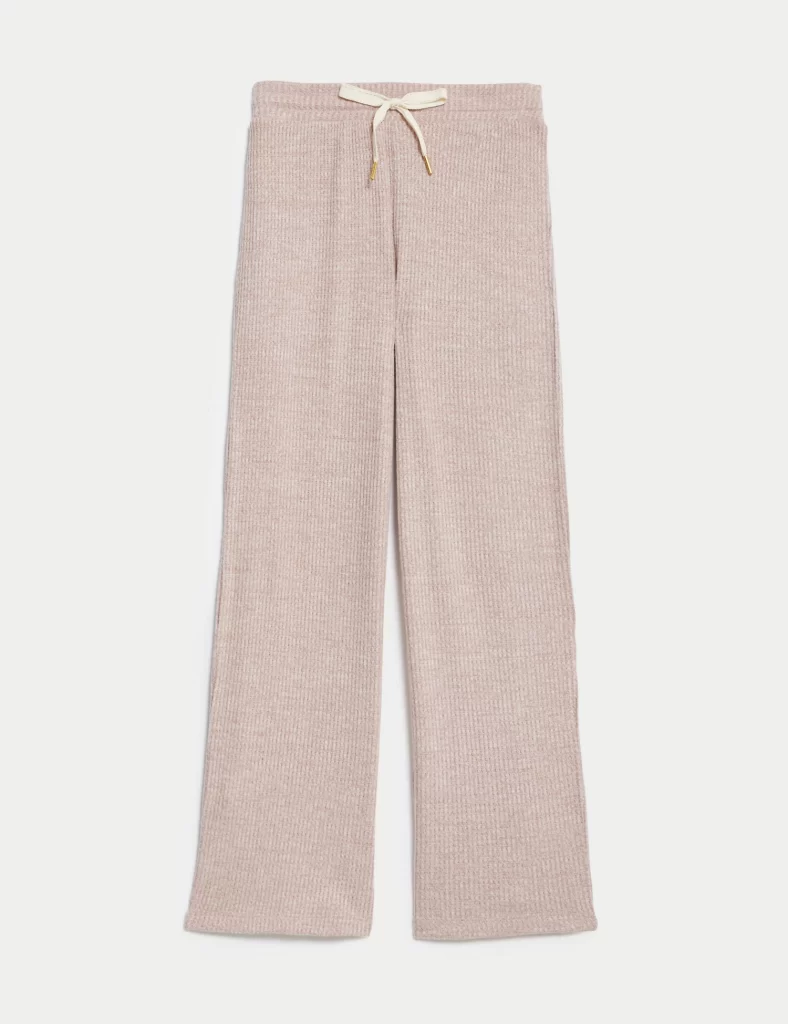 Cosy wide leg lounge trousers