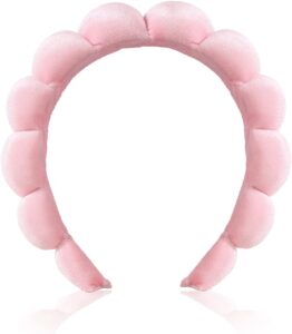 Pink Ycfish Puffy Makeup Headband