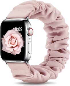 Pink strap for Apple Watch