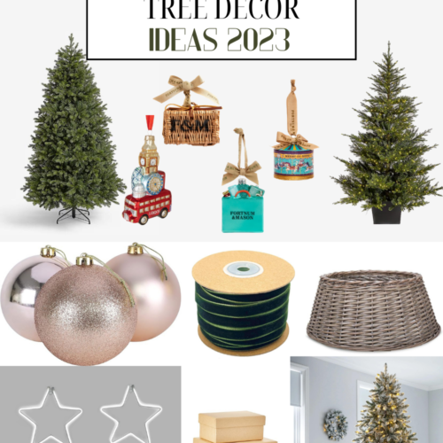 Christmas tree decor ideas 2023