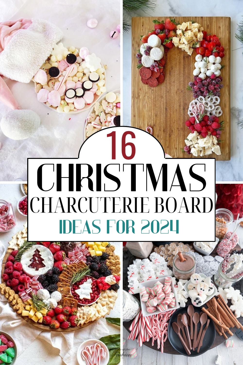 Collection of the best Christmas charcuterie board and snack board ideas for Christmas 2024.