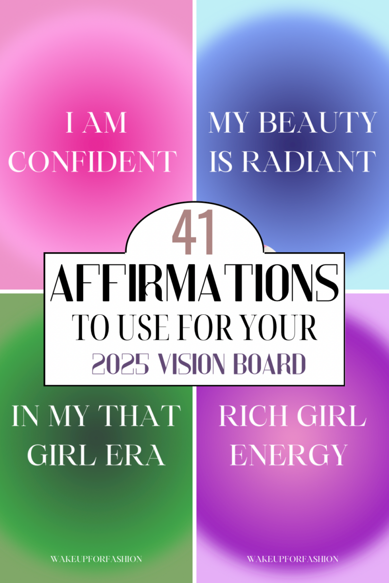 Affirmation quotes for vision boards