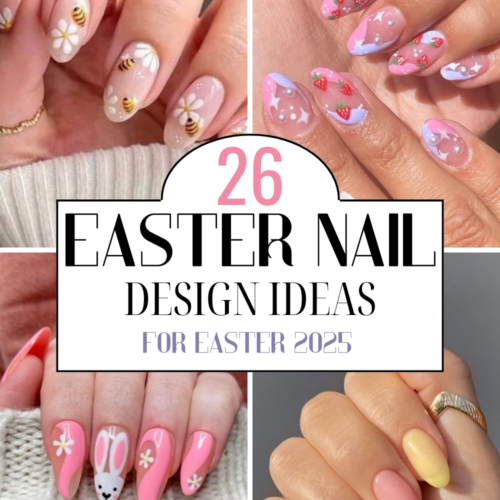 Cute Easter nail designs