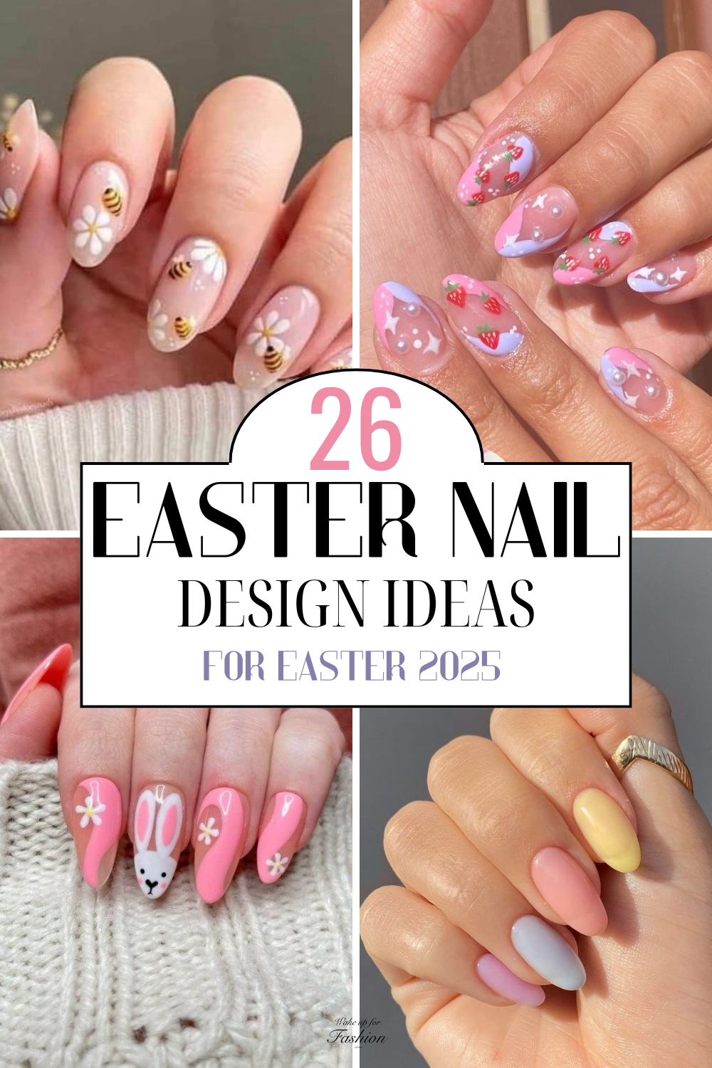 Cute Easter nail designs