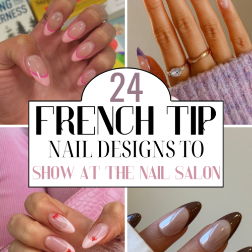 24 French Nail Ideas To Show Next Time You Go To The Nail Salon