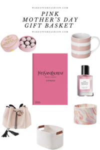 Pink Mother’s Day gift basket