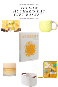 Yellow Mother’s Day basket