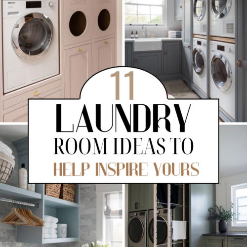 11 Laundry Room Ideas To Make Yours So Much More Functional & Pretty