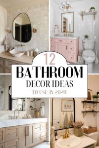 Collection of bathroom decor ideas