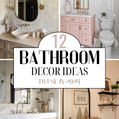 Collection of bathroom decor ideas