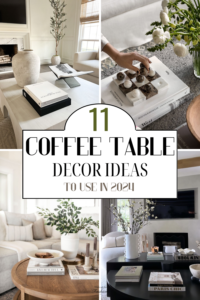 Collection of coffee table decor ideas