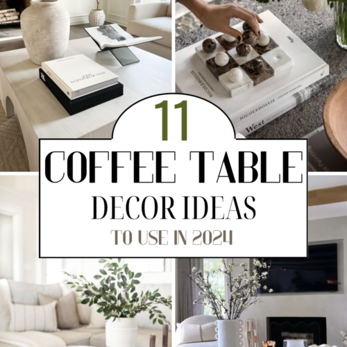 Collection of coffee table decor ideas