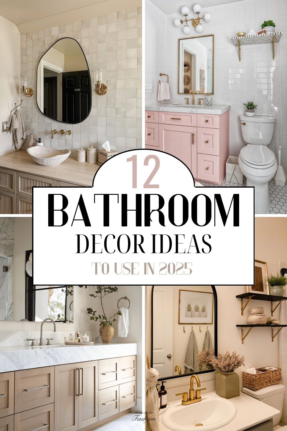 Bathroom decor annd interior design ideas for 2025.