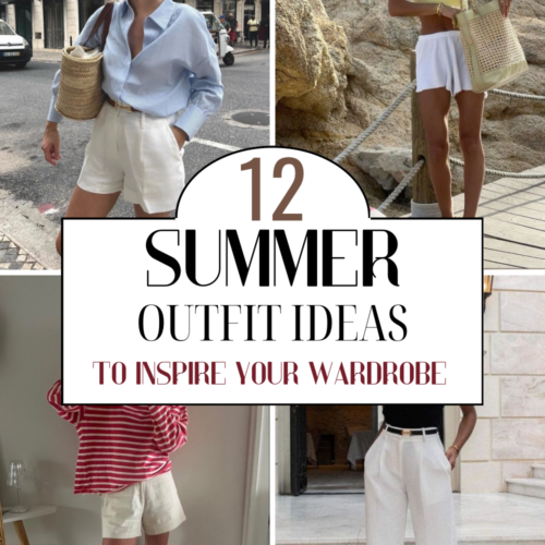 Collection of chic summer outfit ideas for women.