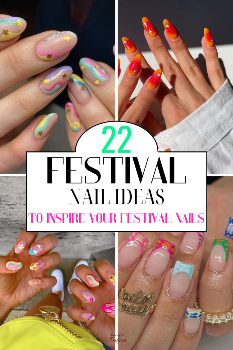 Festival nail design ideas