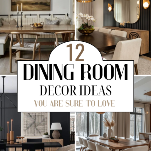 Decor ideas for dining room