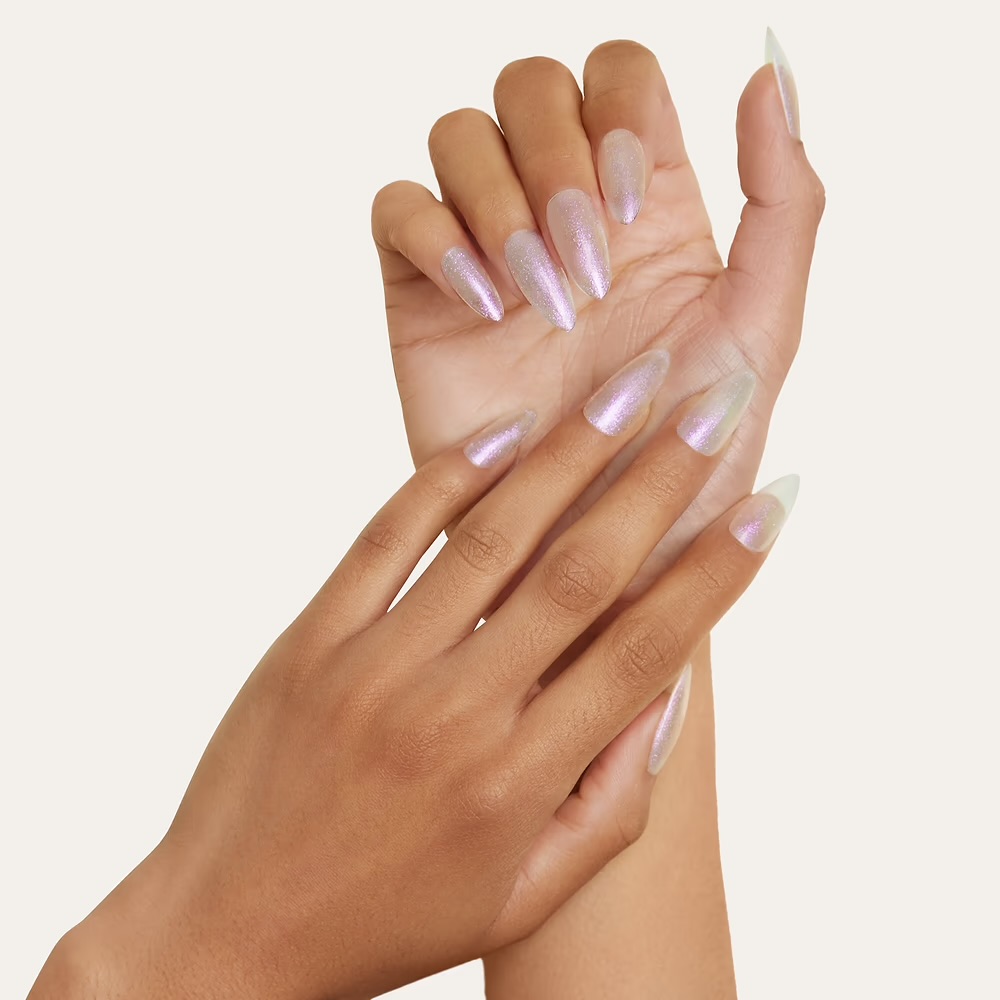 Nails with ‘unicorn dreams’ nail polish