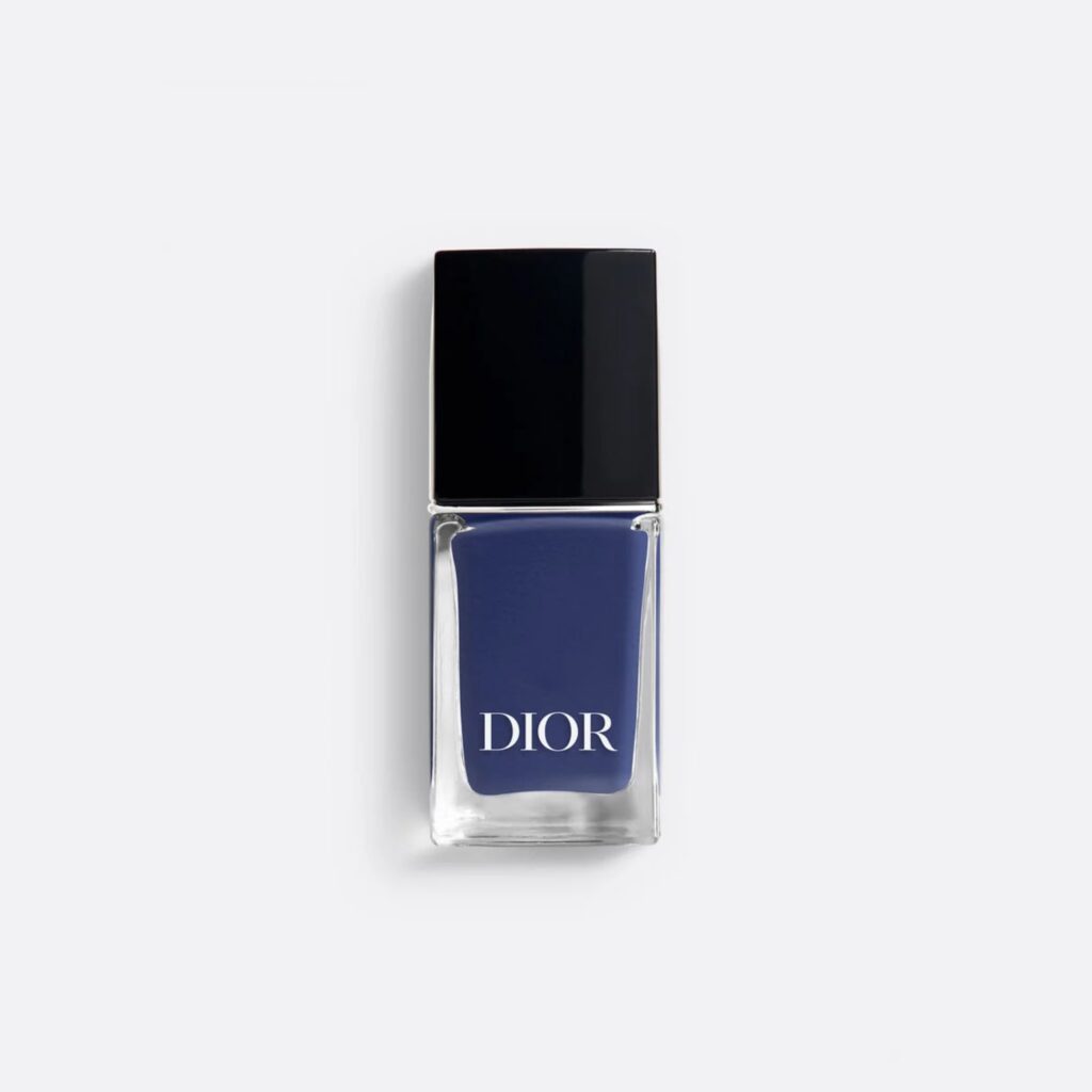 Navy Dior nail polish