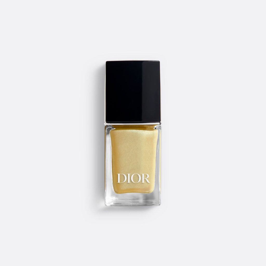 Lemon glow nail polish by Dior