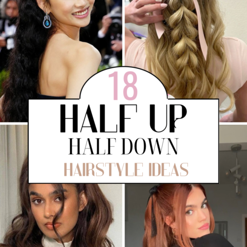 18 Half Up Half Down Hairstyles That You Literally Need To Try Out