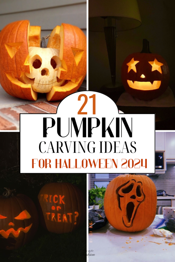 21 Pumpkin Carving Ideas To Use For Halloween 2024 - Wake Up For Fashion