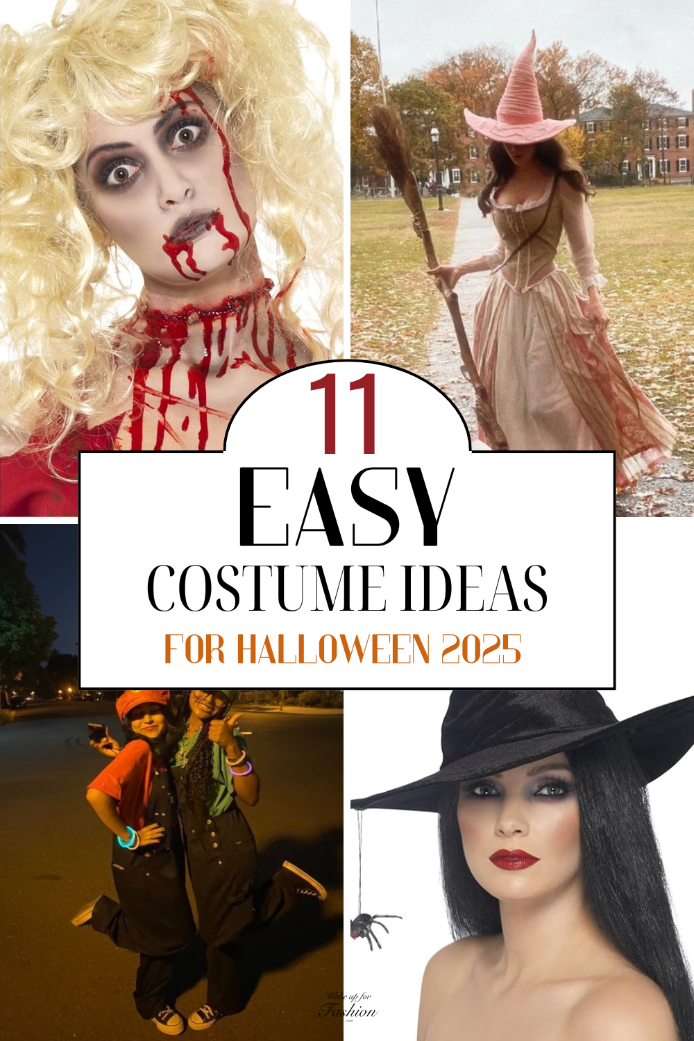 Easy Halloween costume ideas