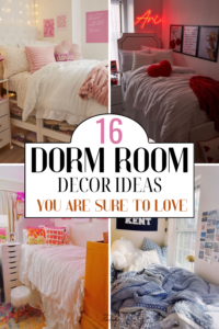 Dorm room decor ideas