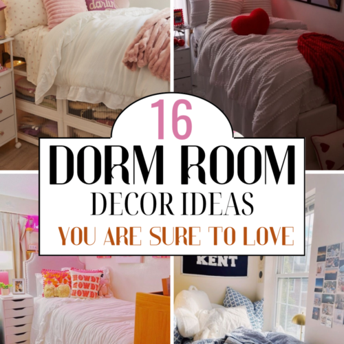 16 Dorm Room Decor Ideas You Are Sure To Love