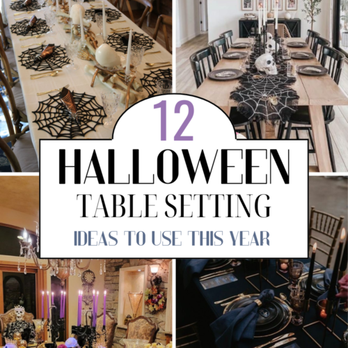 12 Halloween Table Setting Ideas To Use For Halloween 2024