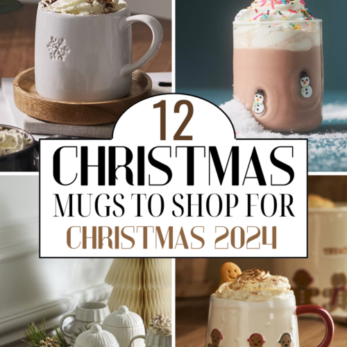 Collection of all the best and cutest Christmas mugs for Christmas 2024.