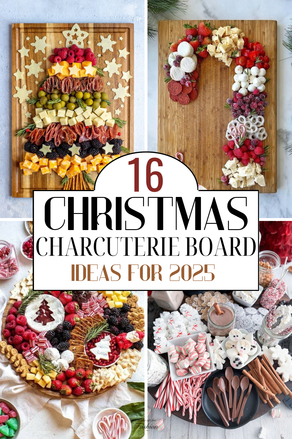 Christmas charcuterie board and Christmas snack board ideas