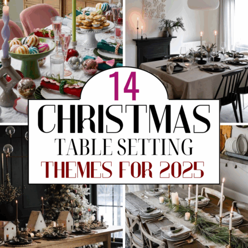 14 Christmas Table Setting Themes For Christmas 2025