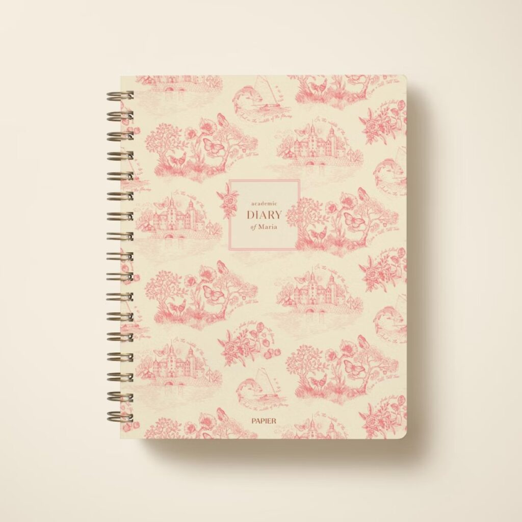 Cute pink planner