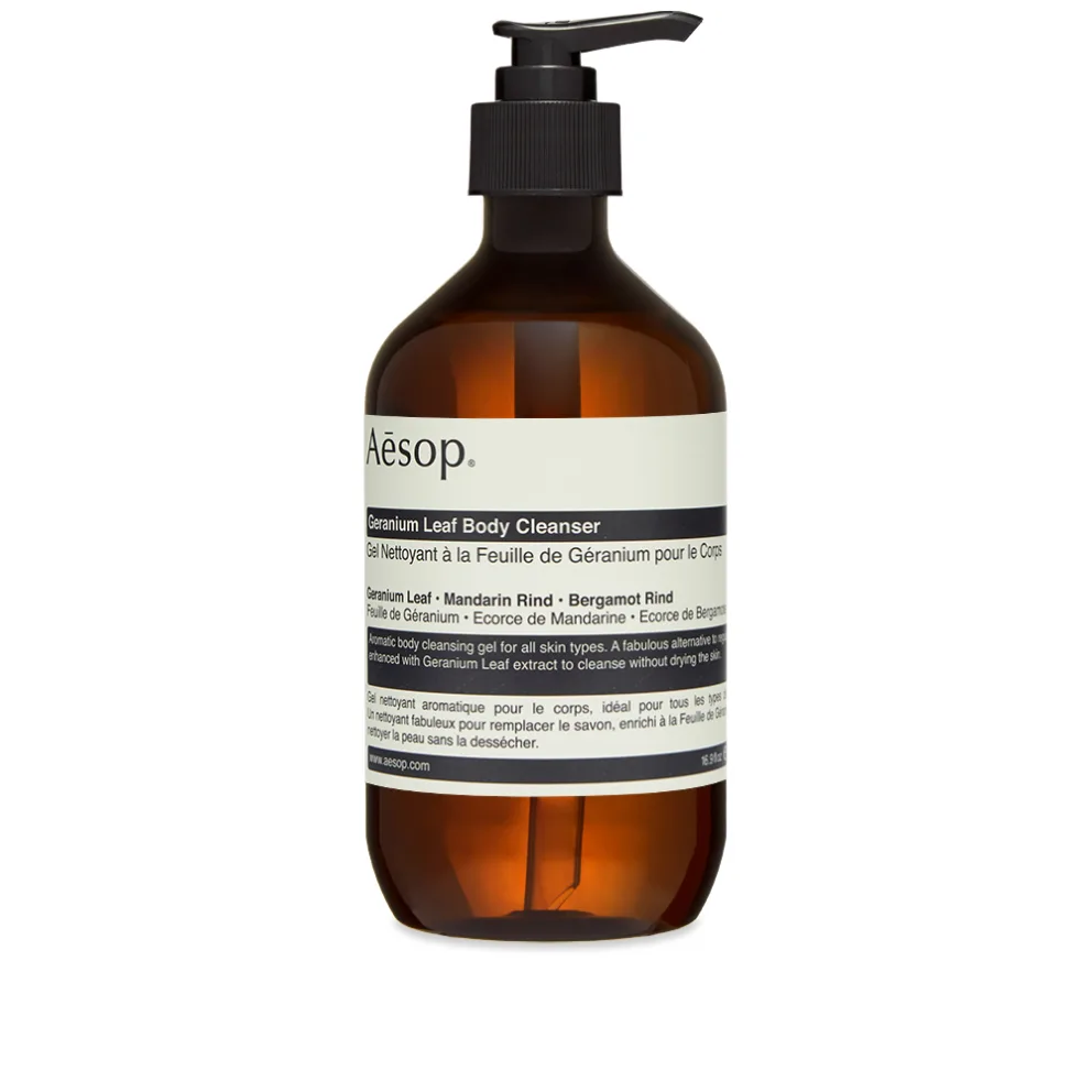 AESOP GERANIUM LEAF BODY CLEANSER