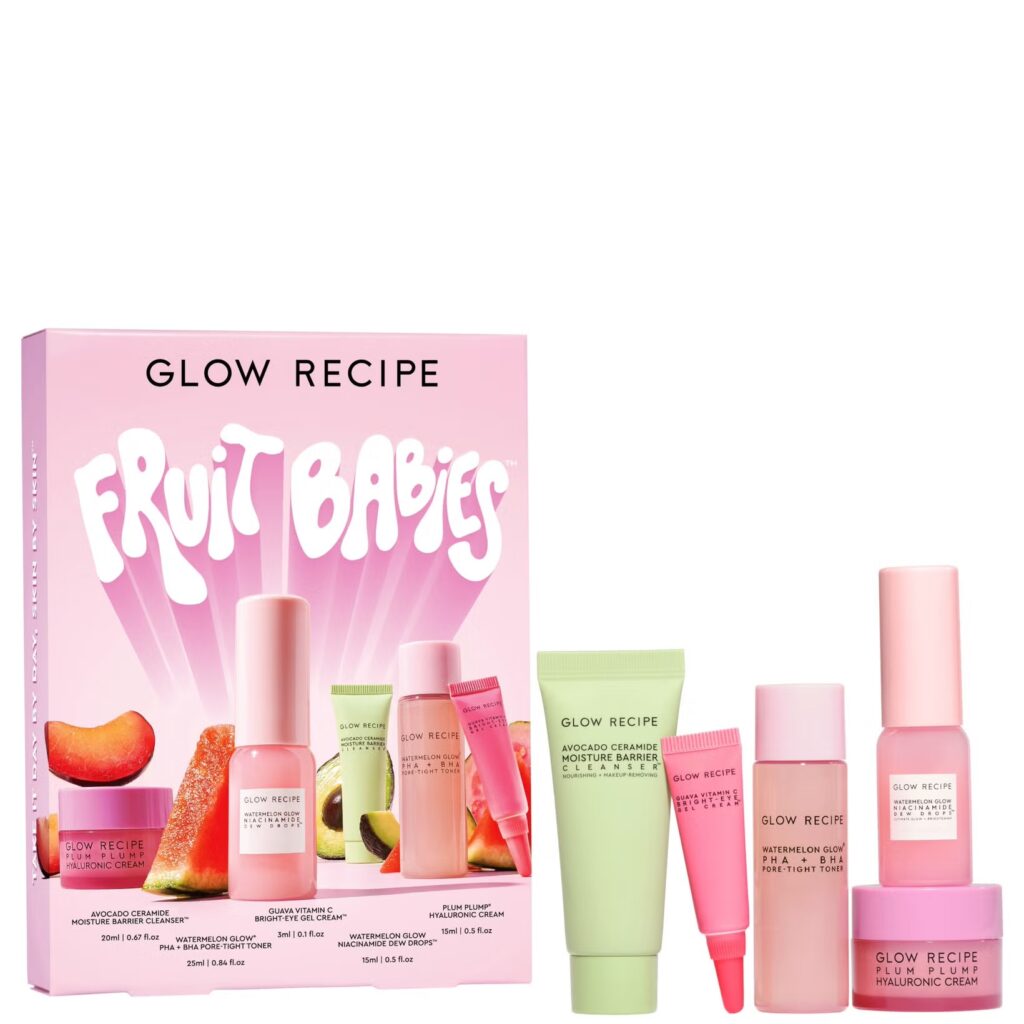 Glow Recipe skincare gift set