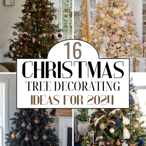 Christmas tree decorating ideas