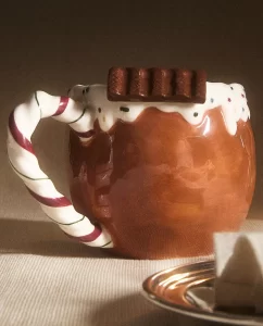 CERAMIC CHRISTMAS CHOCOLATE MUG