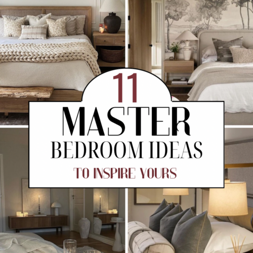 Master bedroom decor ideas