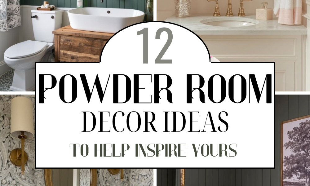 12 Powder Room Decor Ideas To Help Inspire Yours For 2025