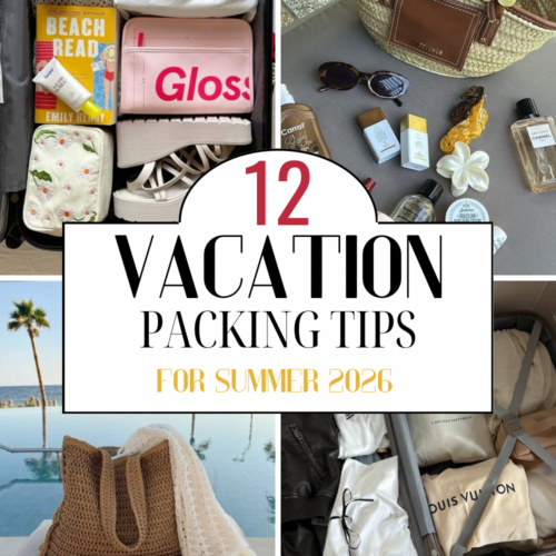 summer vacation packing tips