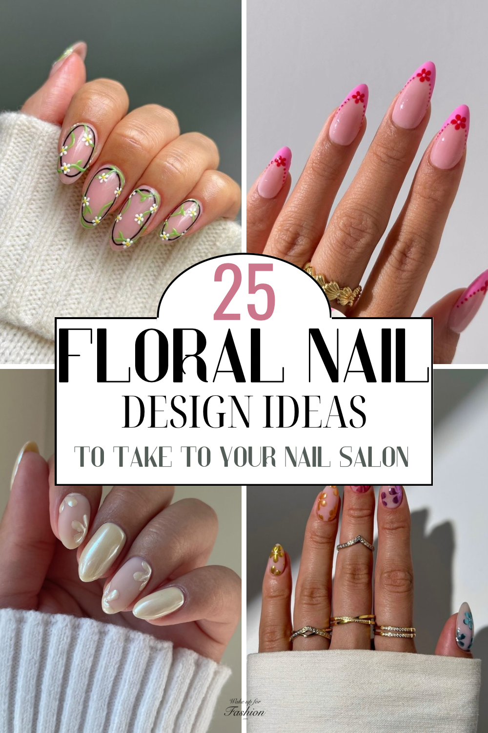 Floral nail designs