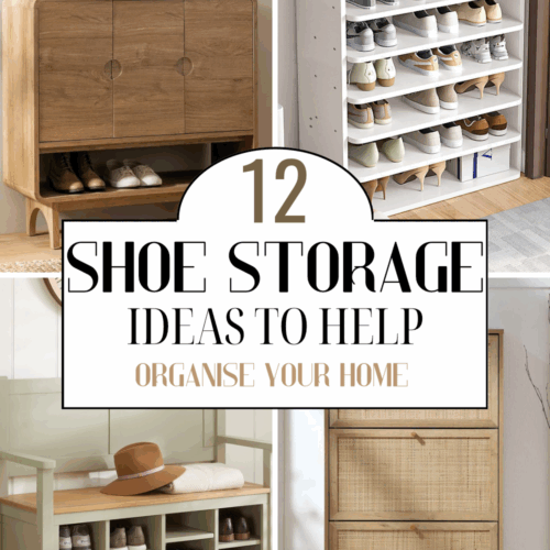 12 Shoe Storage Ideas To Help Keep Your Shoes Organised