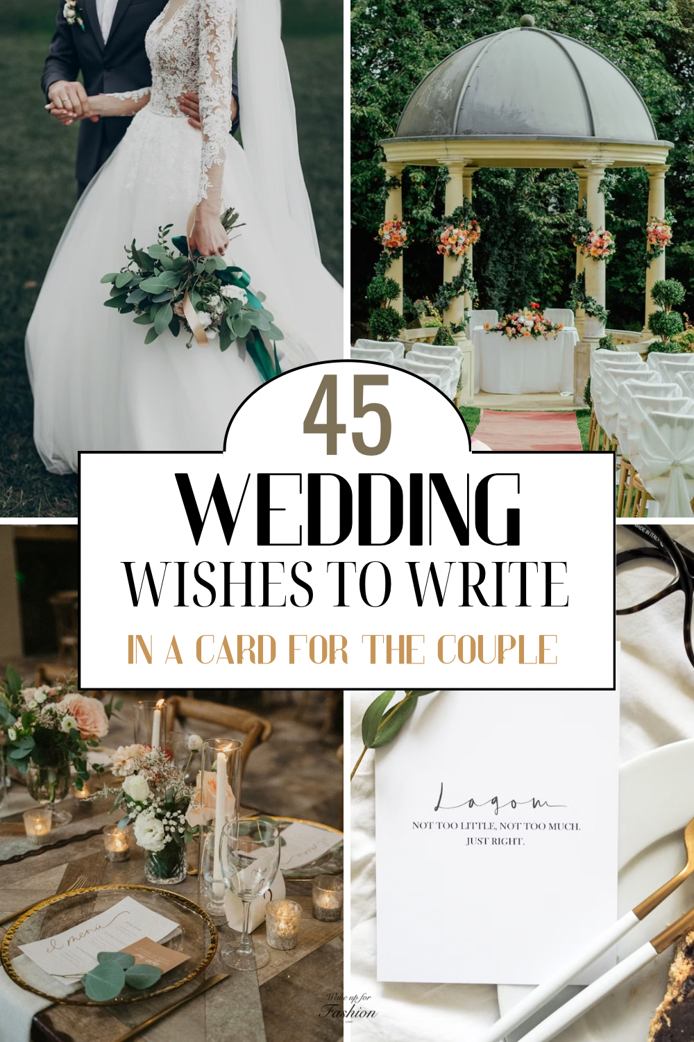 45 Wedding Wishes To Write In A Card : Formal, Funny & Sentimental Wedding Wishes